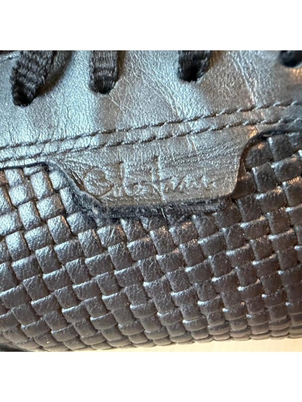Cole Haan Nike Air Black Leather Oxford Shoes Women's 9B - Picture 6 of 7